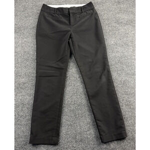 Calvin‎ Klein Pants Womens 4 Black Dress Trousers Slim Straight Office